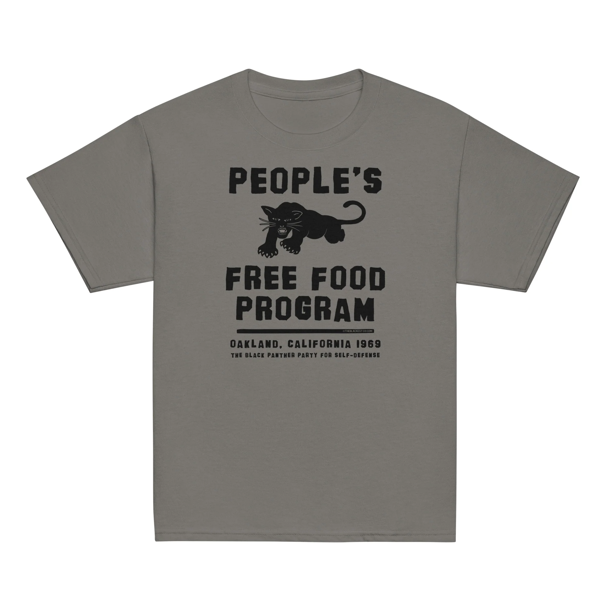 YOUTH Peoples Free Food Program Black Panther Party Tee - Image 6