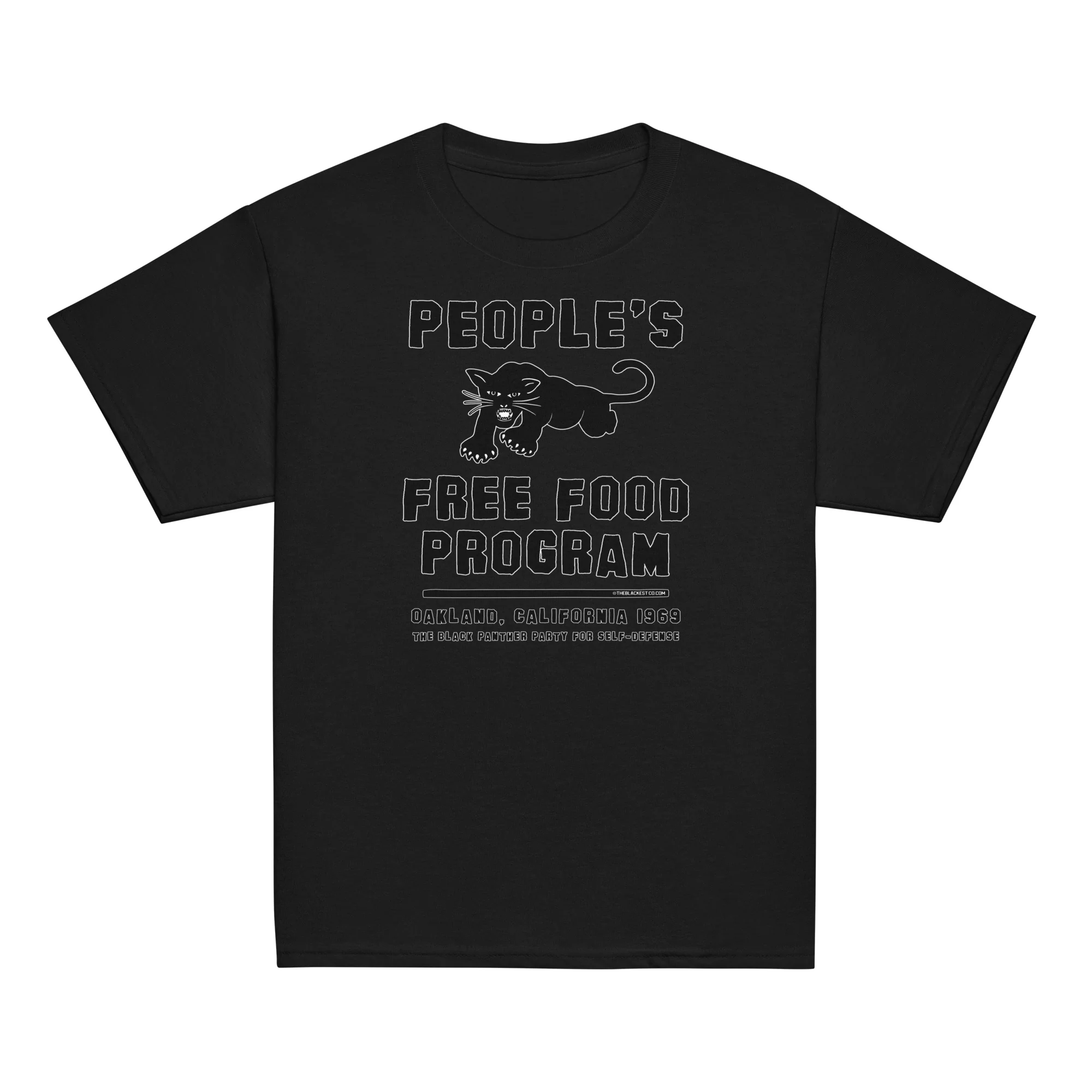 YOUTH BPP Black On Black Power Classic Tee