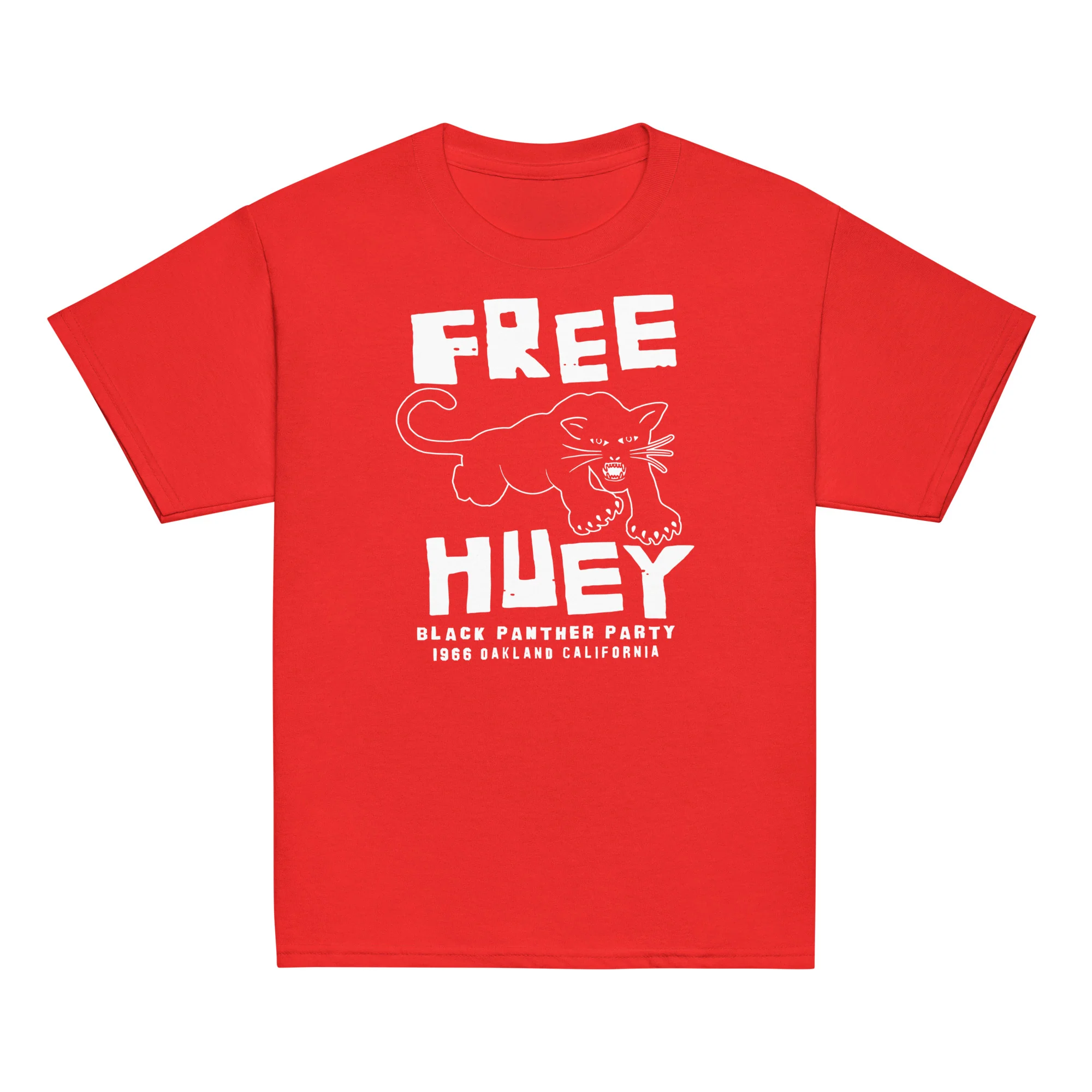 YOUTH Free Huey Black Panther Party Classic Tee - Image 7