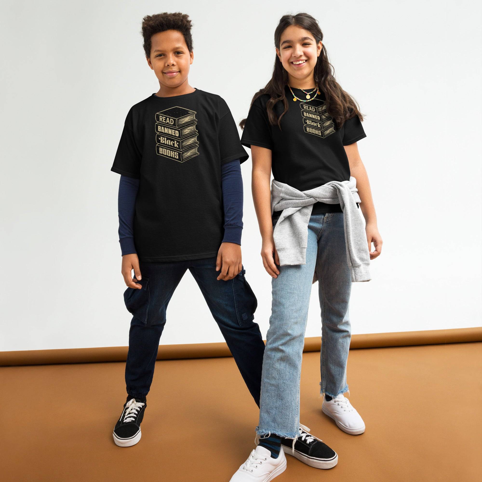 YOUTH Read Banned Black Books Classic Tee - Image 3